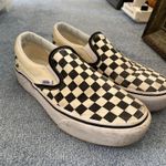 Vans Checkerboard Platform Slip-ons Photo 0