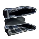 Muk Luks Black Suede Leather Flannel Lined Winter Pull On Boots Women’s Size 10 Photo 6