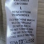 Sage  The Label Anthropologie Cream Long Sleeve Cinched‎ Top Size Large NWT Photo 4