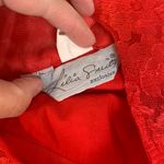 Vintage Lilia Smitty western dress juniors 9 /10 small red fringe cowgirl rodeo Size undefined Photo 2