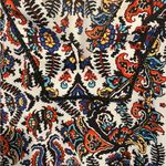 Dolce Vita Paisley Top w/Peplum Hem Sz S Blue Photo 3