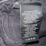 J Brand Factory Distressed Cropped Demen Grey Mid-Rise w/Raw un-Hem Size 25 Photo 11