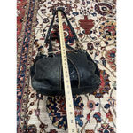 Michael Kors  Moxley Black Leather Python Embossed Style Hobo Shoulder Bag Photo 4