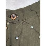 Gantos 2 Piece Skirt Set Green Embroidered Whimsical Floral Resort Wear S READ Photo 15