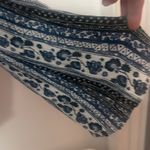 Derek Heart Bohemian Blue and White Women's Top Photo 4