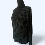 CHAPS  green buffalo plaid top Photo 4