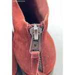 Lucky Brand Lahela Ankle Boots in Red/Sable Suede - Size 8/38 Photo 10