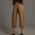 Maeve  curved crop chinos brown Photo 3