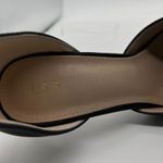 Allegra K NEW  Heels Womens 9 Black Pointed Toe Ankle Strap‎ Pumps Bow Stiletto Photo 6