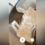 For Love & Lemons  Gabrielle Top white long sleeve revolve medium Photo 5