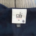 CAbi | Pacific Blue Diamond Print Peplum Style Foulard Top - Style No. 3274 Photo 5