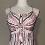 Mimi Chica Striped Cutout Dress Photo 1