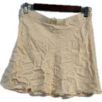 ZARA  Cream‎ Mini Skirt Photo 0