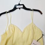 superdown  Diana Mini Dress in Light Yellow LArge Photo 13