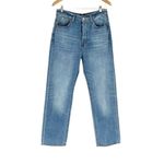 7 For All Mankind Womens Star Panel Easy Straight Button Fly Jeans Blue Size 28 Photo 1