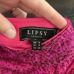 LIPSY London Pink Sequin Mini Dress Size 4 NWT Photo 7