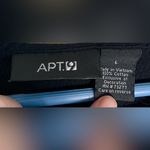 Apt. 9  Large Black Gauze Beach Coverup Lounge Summer Dress Embroidered Details Photo 5