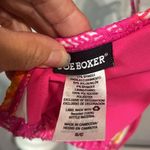 Joe Boxer Pink Orange Yellow Crochet Lace Bikini Top S Bottoms M Set Photo 8
