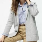 J.Crew 365 Sophie Open Front Sweater Blazer in Heather Gray Size XS Photo 0