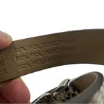 Urban Outfitters Western Southwest Snakeskin Leather Poly Blend Belt Small Photo 9