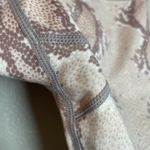 Varley  Size Small Albury Bike Shorts Champagne Snake Print Athletic Yoga Pilates Photo 3