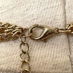 Gold tone 3 tier beaded necklace Photo 10