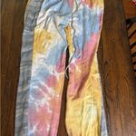 Honeyme  Colorful Tie-Dye Camo Long Sleeve and joggers Set L Photo 4