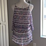Becca Artisan Sheer Print Tunic M/L Photo 6