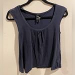 Saks 5th Avenue Saks Fifth Avenue Navy Tank Top Photo 0