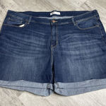 Levi's Signature by Levi Strauss Mid-Rise Denim Shorts Women's 22 Blue Jean Z-255 Photo 0