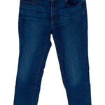 Ann Taylor ‎ Womens Slim Jeans Modern Fit Medium Wash Stretch Denim Blue Size 6P Photo 0