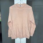 Madewell NWT Ribbed Alpaca-Blend Crewneck Sweater Light Pink Photo 1