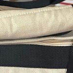 New Limited Edition Create Cream & Gray Canvas Travel Duffle Bag Photo 5