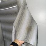 Anthropologie Fiets Voor 2 Open Front Draped Cardigan Kimono Sweater M/L Gray Photo 5