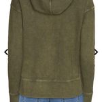 Natural Reflections Green Waffle Knit Hoodie Photo 3