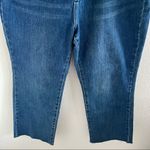 Soft Surroundings Denim Fray Cut Hem Jeans 16 Petite Photo 2