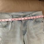 The Loft EUC modern skinny light indigo distressed jeans Photo 1