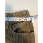Hollister High Rise Dad Pants Corduroy Olive Green Women's Size W29 9R Photo 5