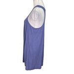 Free People Beach LA Nite Lavender Sleeveless Mini Dress Ribbed Casual Summer L Photo 4