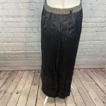 Houndstooth GIORGIO SANT.ANGELO 100% Wool Black & White  Circle Skirt-6 Photo 5