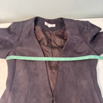 James Jeans V Blazer Petite Sueded Mink Photo 5