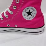 Converse Womens Chuck Taylor Hi Top Sneakers 7.5 Pink Y2K Athletic Preppy Shoes Photo 6