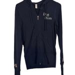 Bella Canvas Bella + Canvas Navy Blue & Rose Gold Dog Mom Hooded Full Zip Jacket Women Sz S Photo 0