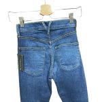 Veronica Beard Carly High Waist Kick Flare Jeans Bright Blue Size 24 Photo 10