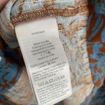 Madewell Sweetheart Mini Dress in Floral 100% Linen Blue Isle Size 4 NWT Photo 8