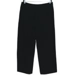 Giorgio Armani  100% Silk Black Wide Leg Dress Pants Size 12 Photo 4