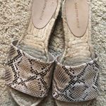 Saks 5th Avenue Snakeskin Sandals  Photo 0