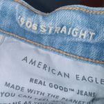 American Eagle  Women's Size 2 Mid Rise Distressed 90s' Straight Leg Jean Photo 5