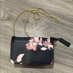 Victoria's Secret Black and Pink Crossbody Bag with Gold Accents Photo 4