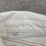 Jean Atelier Flip Straight Leg Jeans in White Sand distressed button fly Size 26 Photo 5